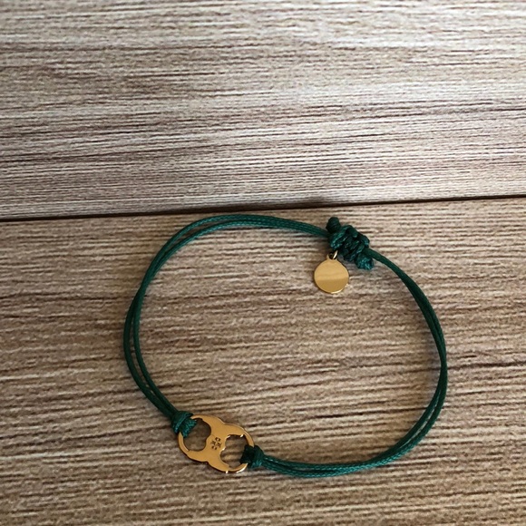 Tory Burch Gemini link cord bracelet. - Picture 2 of 5